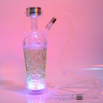Portable Hookah Factory - Hot-selling LED Acrylic Single Hose