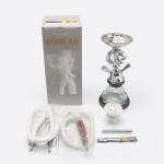 Glass Hookah Supplier - Arabian Double Hose Twist Bowl