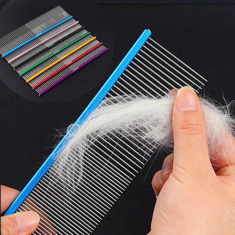 Pet Hair Comb Factory - Customized 16/19cm Stainless Steel