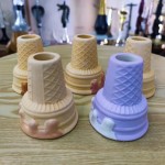 Ceramic Hookah Bowl Supplier - Stylish Large Arabic Ice Cream