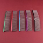 Curved Pet Comb Factory - 19cm Stainless Steel Open Knot