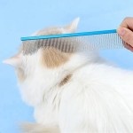 Pet Grooming Comb Supplier - 16/19cm Light Aluminum Stainless
