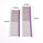 Pet Hair Comb Factory - Customized 16/19cm Stainless Steel