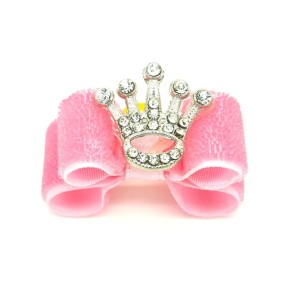Dog Hair Bows Manufacturer - Bling Diamond Crown Princess Bands