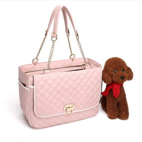 Pet Carrier Bag Supplier - Luxury Pu Leather Handbag Shoulder
