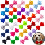 Adjustable Bow Tie Manufacturer - 18-Color Solid Small Dogs