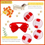 Adjustable Bow Tie Manufacturer - 18-Color Solid Small Dogs