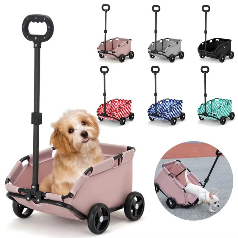 Dog Stroller Factory - 4 Wheels Lightweight Folding Travel