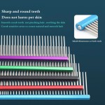 Pet Grooming Comb Supplier - 16/19cm Light Aluminum Stainless