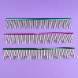 金属宠物梳供应商-22厘米不锈钢去缠结