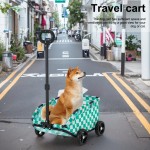 折叠狗推车厂家-泰迪旅行车20公斤