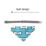 Dog Bibs Supplier - Cute Polyester Print Pattern All Seasons