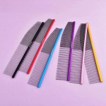 Pet Comb Manufacturer - Customized LOGO 19cm Aviation Aluminum