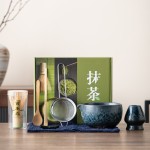 Japanese Matcha Set Factory - 8pcs Kiln-changed Porcelain Teaware