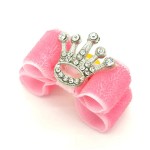 Dog Hair Bows Manufacturer - Bling Diamond Crown Princess Bands