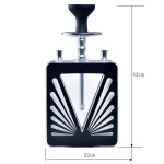 Acrylic Hookah Supplier - Arab 2 Hoses LED Light Party