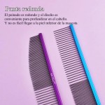 Pet Comb Manufacturer - Customized LOGO 19cm Aviation Aluminum