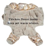 Waterproof Dog Coat Factory - Winter Windproof Warm Fleece Lining