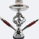 Glass Hookah Supplier - Arabian Double Hose Twist Bowl