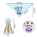 Dog Birthday Bandana Factory - Party Pull Flag Triangle Scarf