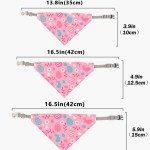 Dog Bibs Supplier - Cute Polyester Print Pattern All Seasons