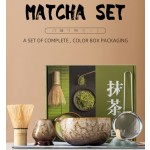 Matcha Bowl Set Factory - 8pcs Large Bowl Bamboo Whisk Tools