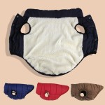 Dog Coat Manufacturer - Winter Solid Polyester Fleece Lined