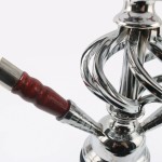 Glass Hookah Supplier - Arabian Double Hose Twist Bowl
