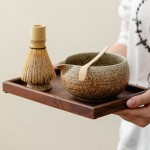 Ceramic Matcha Set Manufacturer - 8pcs Tea Wash Bamboo Brush