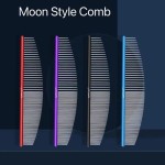 Professional Pet Comb Supplier - 16.5cm/19cm Crescent-Shaped