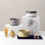 Handmade Matcha Set Manufacturer - 8Pcs Wind Kiln-Changed Shino