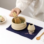 Handmade Matcha Set Manufacturer - 8Pcs Wind Kiln-Changed Shino