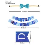 Dog Birthday Bandana Factory - Party Pull Flag Triangle Scarf