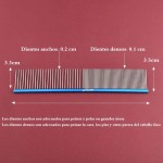 Pet Grooming Comb Supplier - 16/19/22cm Stainless Steel Aluminum