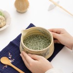Handmade Matcha Set Manufacturer - 8Pcs Wind Kiln-Changed Shino