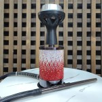 Aluminum Hookah Manufacturer - Stylish Hand-Inlaid Rhinestones