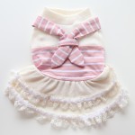 Japanese Pet Dress Supplier - One-Piece Dog Scarf Sweet Couple