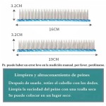 Double Tooth Comb Manufacturer - 16/19cm Dense Teeth Stainless