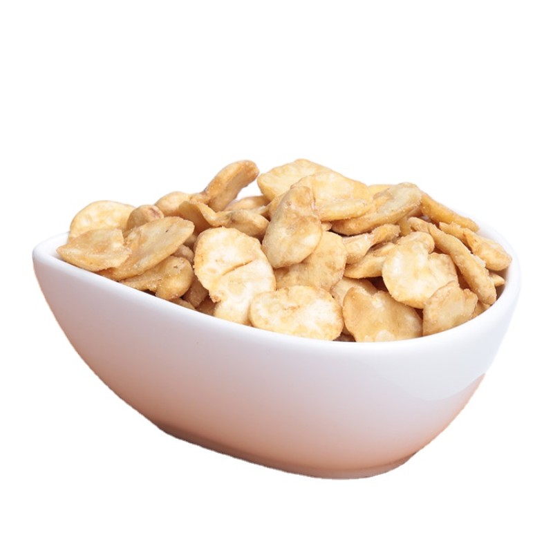 Roasted Broad Bean Chips Supplier - OEM Dried Salted Crunchy Snack