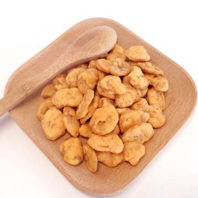 BBQ Broad Bean Chips Factory - BRC Certificate Low Fat Fava Bean Snacks
