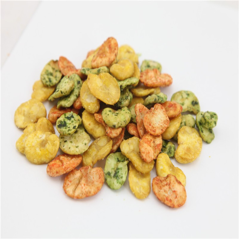 Curry Fava Bean Snacks Manufacturer - OEM Mixed Seaweed Spicy Flavor