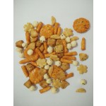 Roasted Rice Crackers Supplier - OEM Vegan Low Price Colorful Crispy