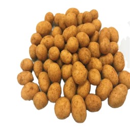 Peanut Roasted Coated Snack Supplier - OEM BBQ Wasabi Flavor BRC