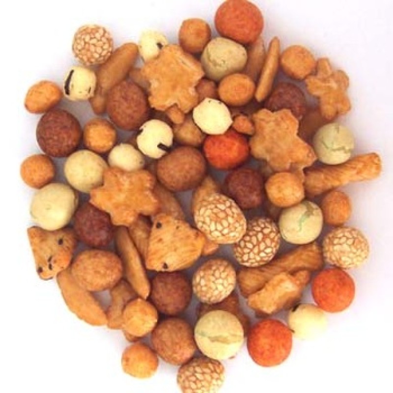 Mixed Rice Crackers Supplier - OEM Savory Vegan Vegetarian Snack