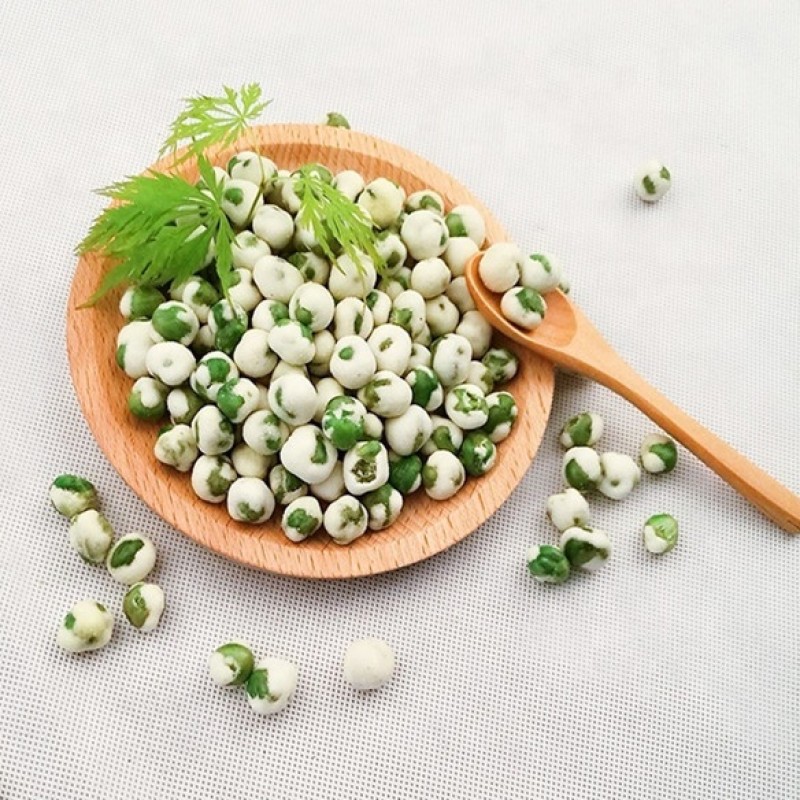 Coated Green Peas Manufacturer - OEM Garlic Onion Flavor Vegan Halal