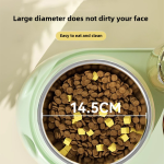 Double Bowl Pet Dish Manufacturer - Automatic Eco-Friendly Plastic Dispensing Feature