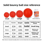 Pet Toy Supplier - Huayuan Factory Direct Sale Squeaky Rubber Ball for Dogs