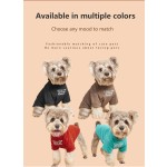 Pet Clothes Factory - Spring Summer Belly-Covering Apparel for Cats Dogs Breathable