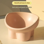 Slanted Ceramic Bowl Manufacturer - Eco-Friendly Large Diameter Anti-Spill Food Dish