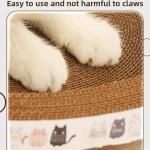 Integrated Cat House Factory - Bowl Wear-Resistant Scratch-Resistant Cat Supplies Scratching Board
